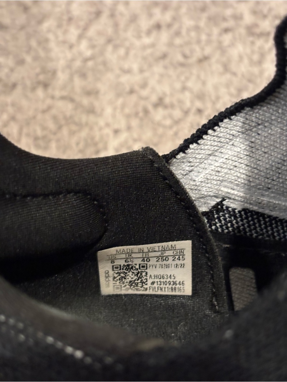 Adidas UltraBoost Light Running Shoes Black / White Women’s Sizs 8 HQ6345 - Picture 5 of 8
